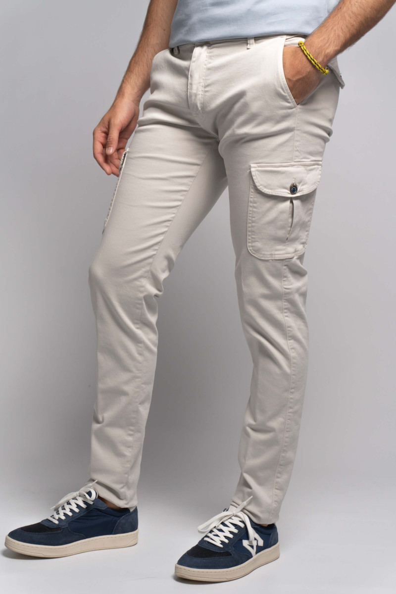 CHINO CARGO TAPETA BEIG