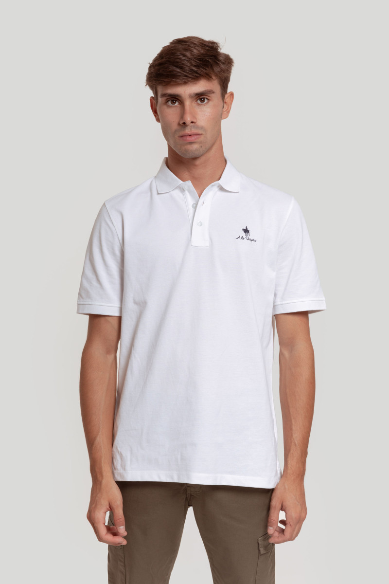 POLO VAQUERA BLANCO