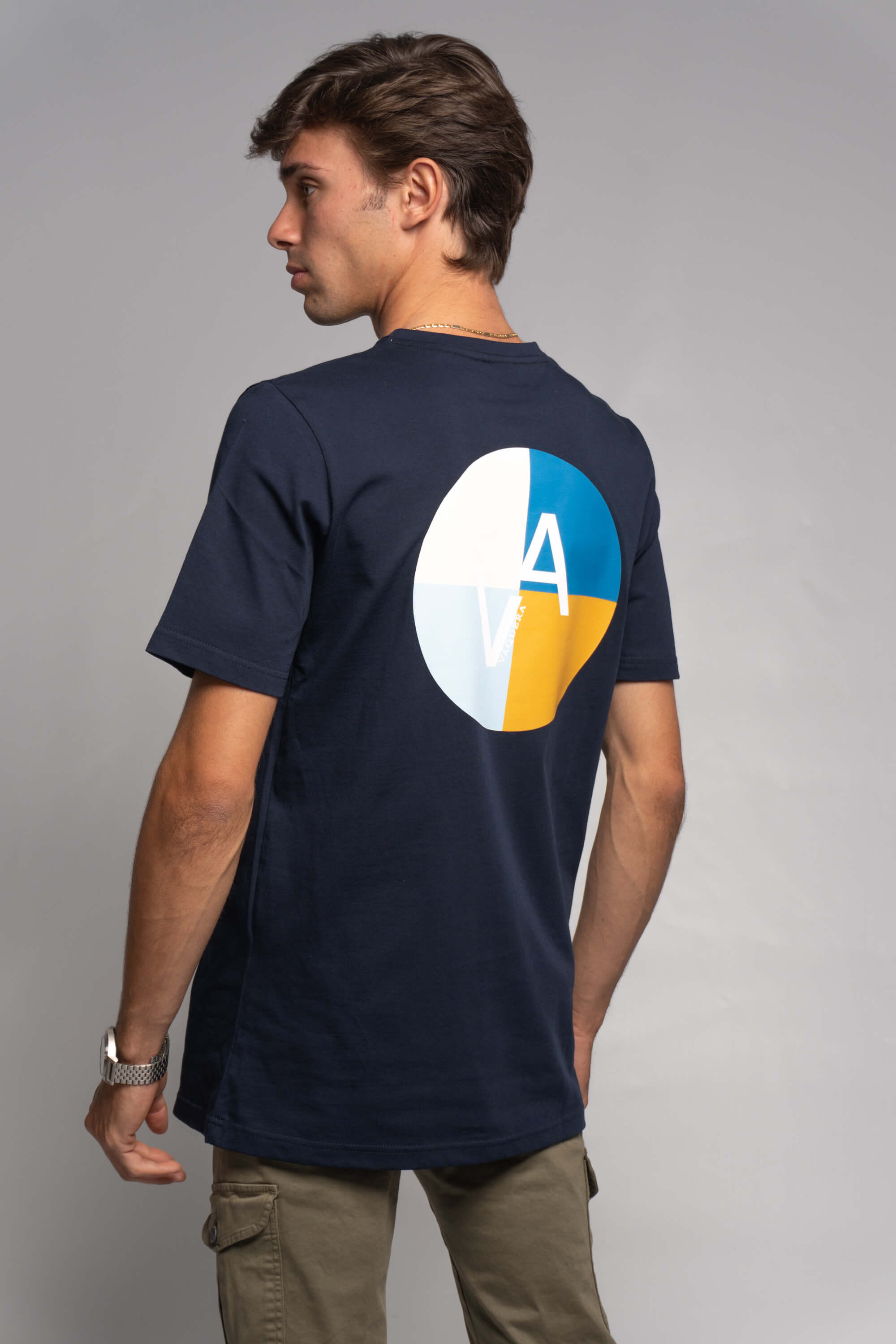 CAMISETA CIRCULO VA MARINO