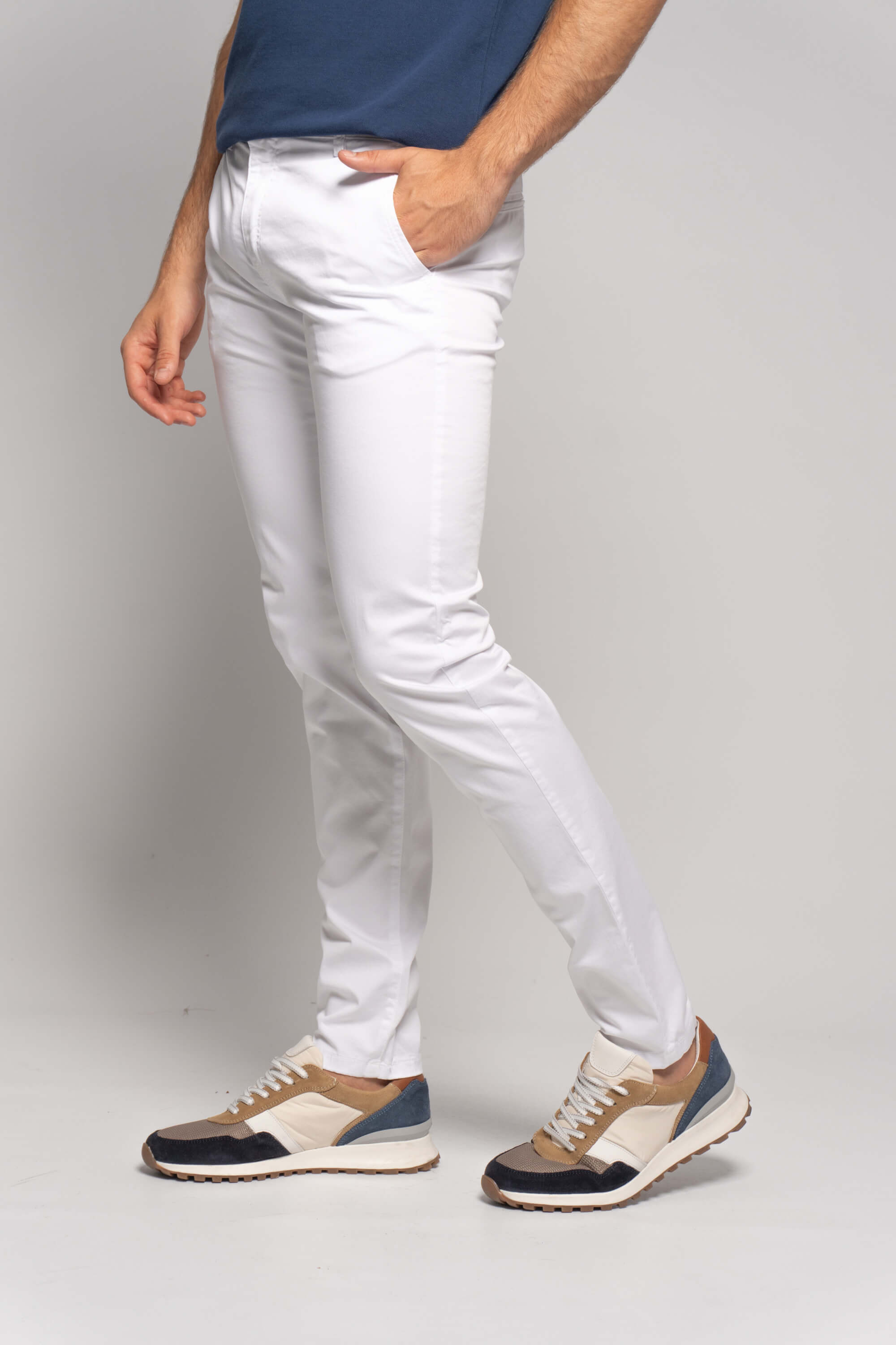 PANTALÓN CHINO SKINNY BLANCO